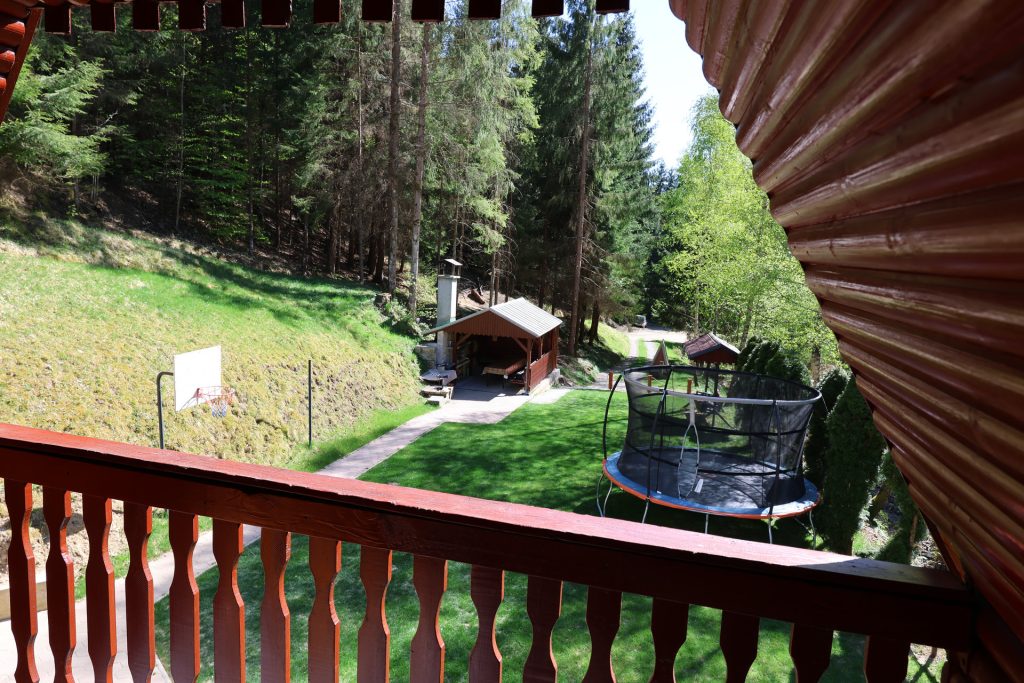 Chata Koškovec balkón