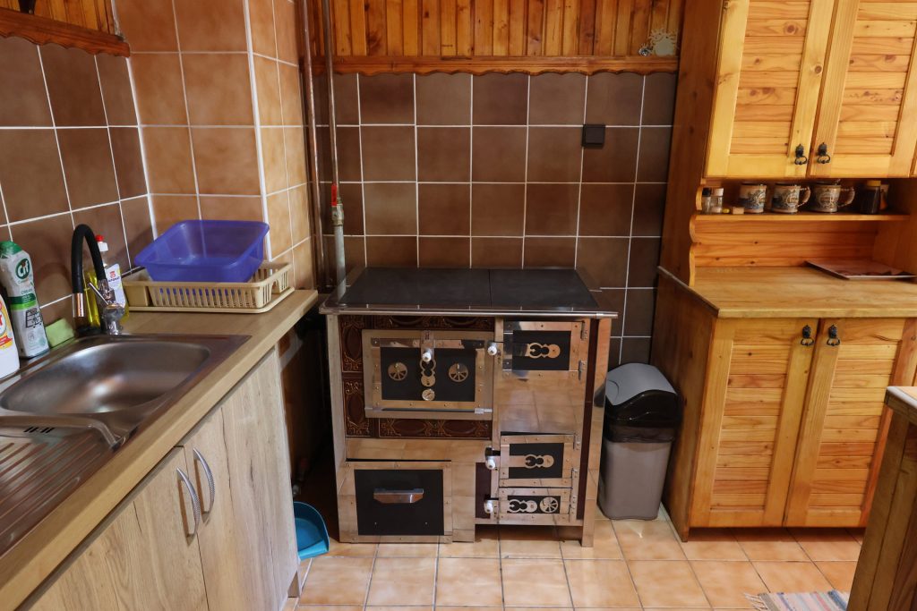 Chata Koškovec kuchyňa
